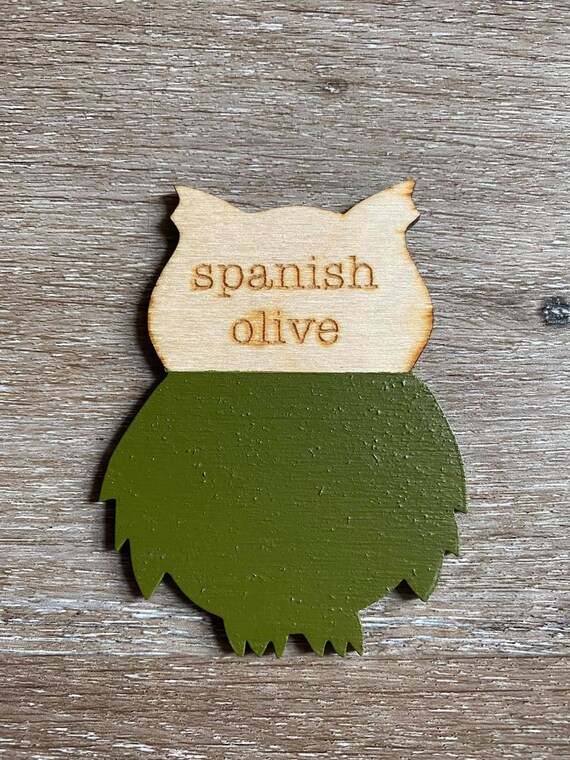 CSP - Spanish Olive 16oz (Pint) - Wise Owl Synthesis Paint - Zero VOC - Non Toxic Furniture Paint - Mineral Paint