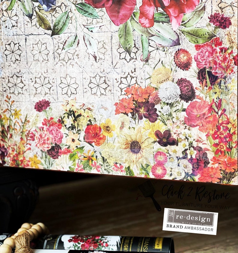 Rice Paper Herbs Memory Twilight Field Amiable Roses - Etsy