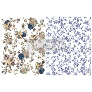 H2O Wild Garden Redesign Decor Water Transfer - Water Decor Image - Decor Furniture Transfer - 2 sheets 8.5&quot; x 11&quot; -Home Decor -DIY Supplies