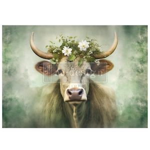 Bessie - Carta velina per decoupage A1 reDesign - 1 foglio - 23,4" x 33,1"