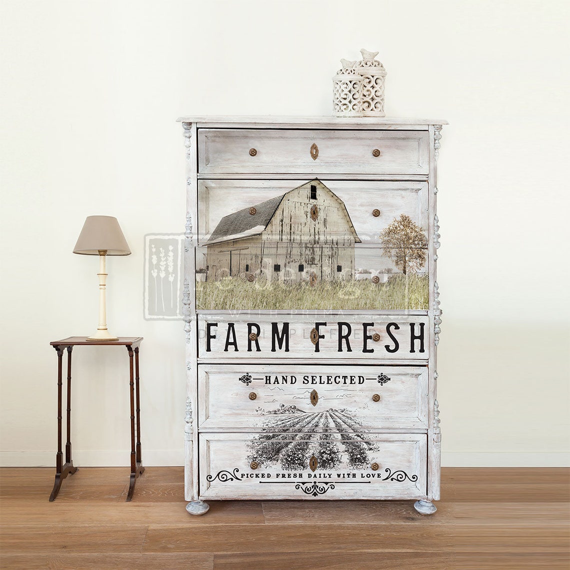 Out In The Farm Redesign rubon Transfer Furniture Etsy