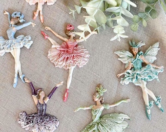 Angelic Twirl - Ballerina Decor Mould: Nutcracker Ballet Theme 5" x 8"