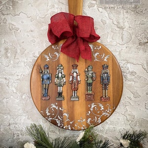 Wooden Nutcracker Silicone Decor Mould - reDesign Furniture Mould - Food Safe Cake Mould - Limited Edition - 5&quot; x 8&quot;