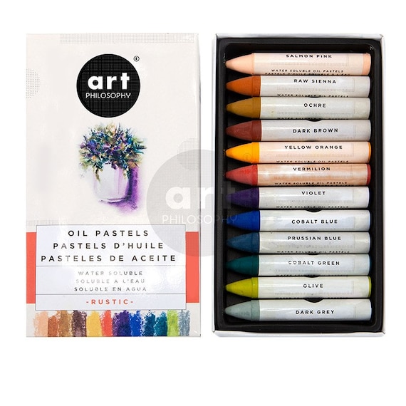 Water Soluble Pastels Redesign by Prima Art Philosophy Oil Pastels