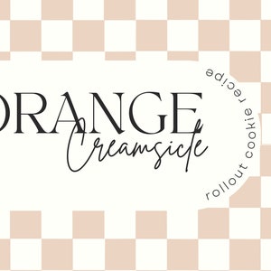 Recept pdf-recept voor sinaasappelcreamsicle roll-outkoekjes