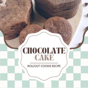 Chocolate Cake Rollout Cookie Recipe PDF