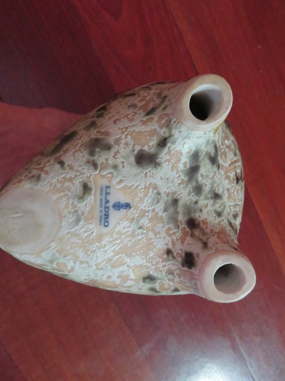 Red Lladro Small Owl Red Lladro Small Owl