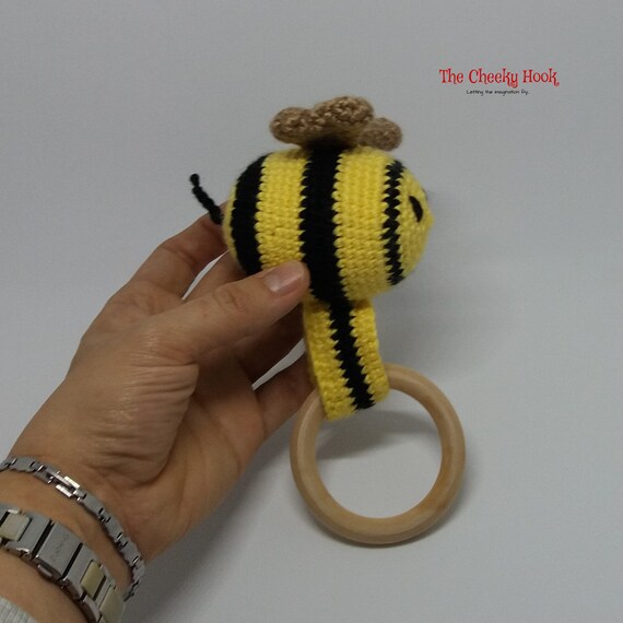 bumble bee teether