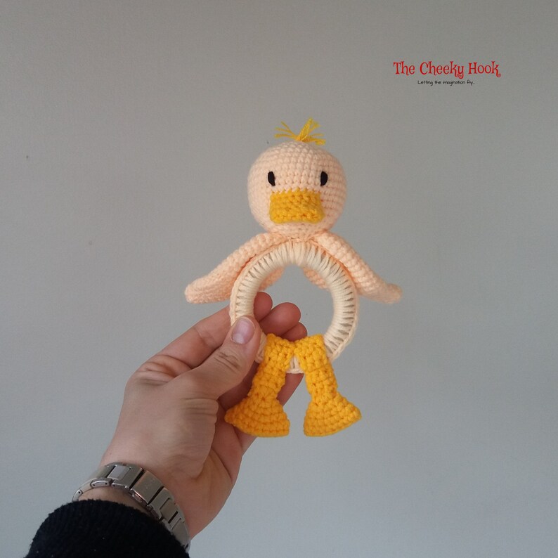 duck teething toy