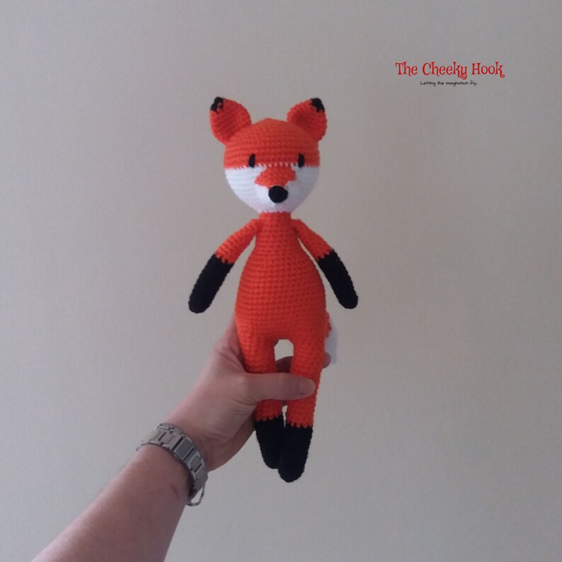 handmade fox toy