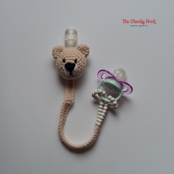 teddy bear pacifier