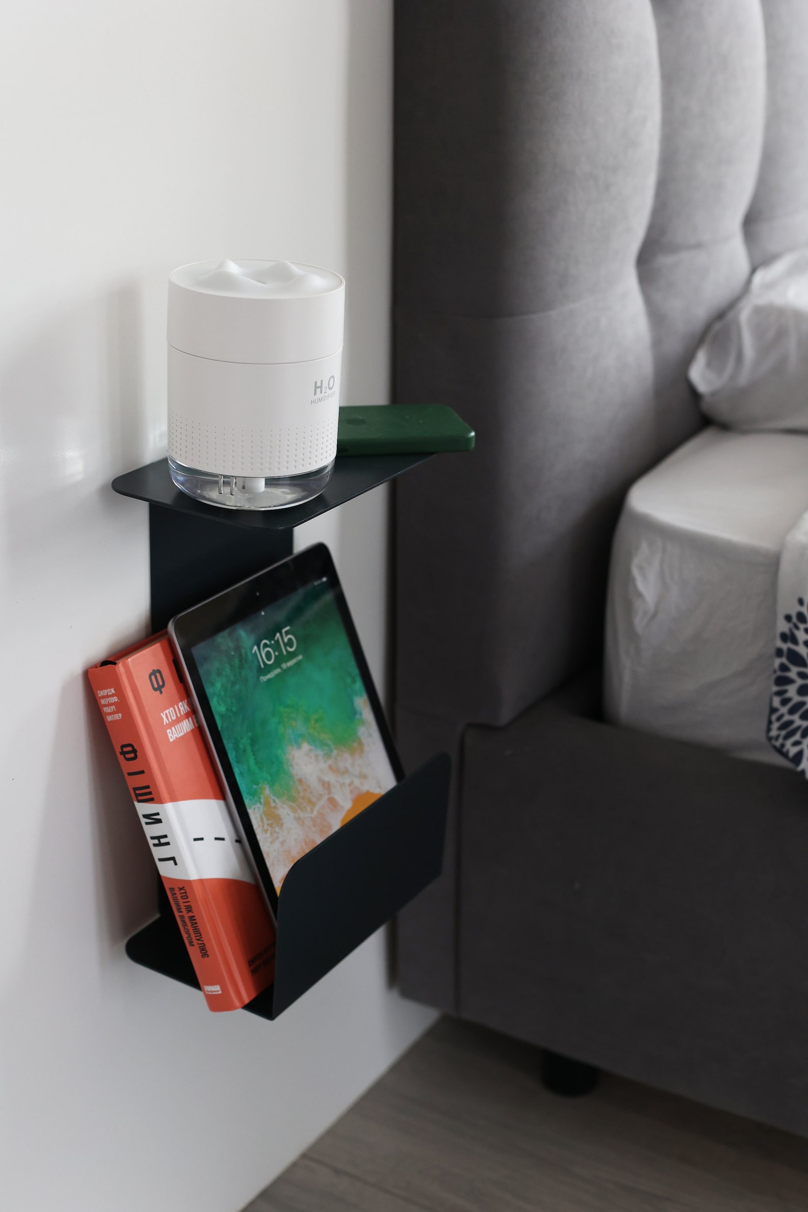 Modern Floating Nightstand Wall Mounted Nightstand With Etsy