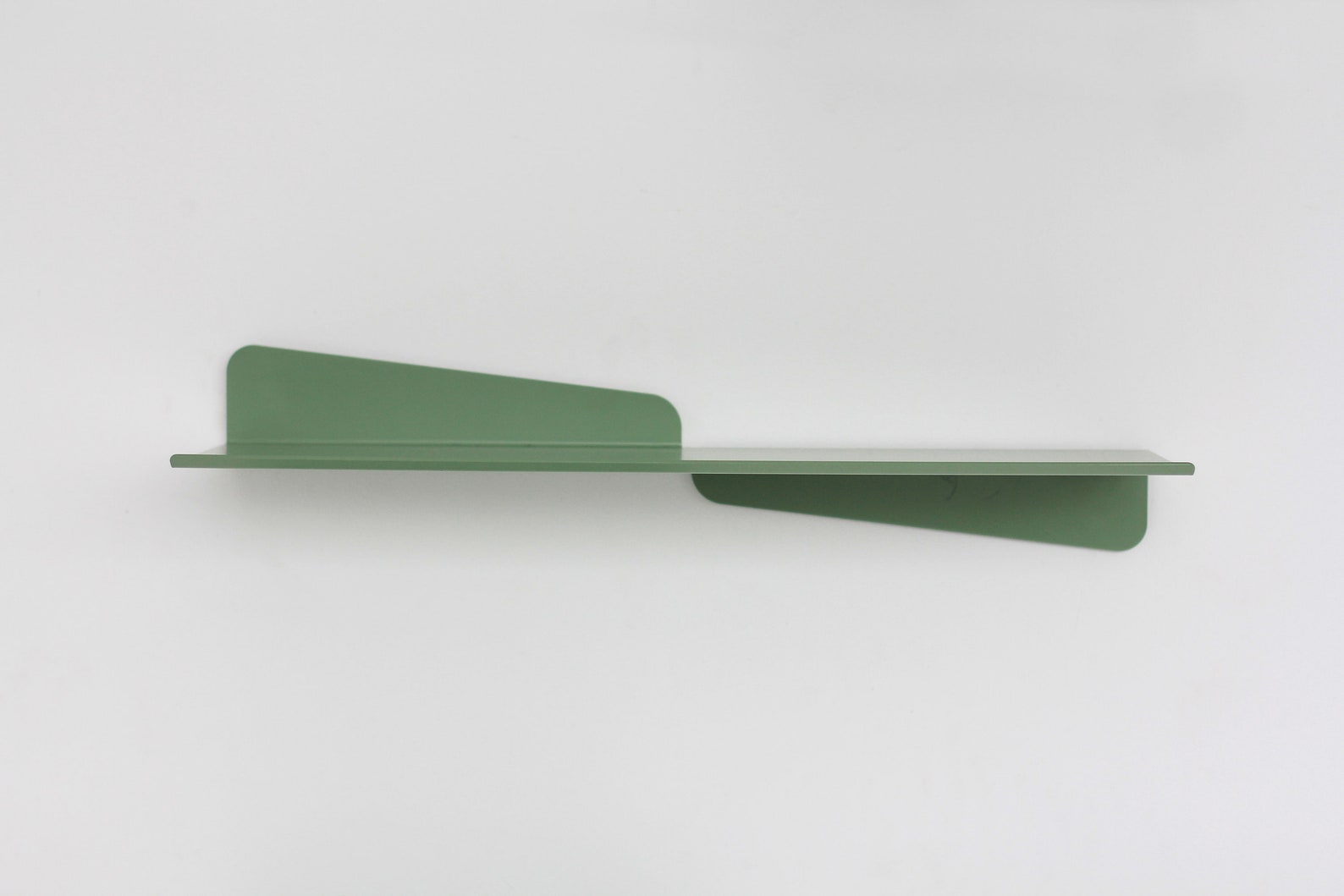 Modern Bent Metal Shelf / Metal Floating Shelf / Metal Picture Etsy