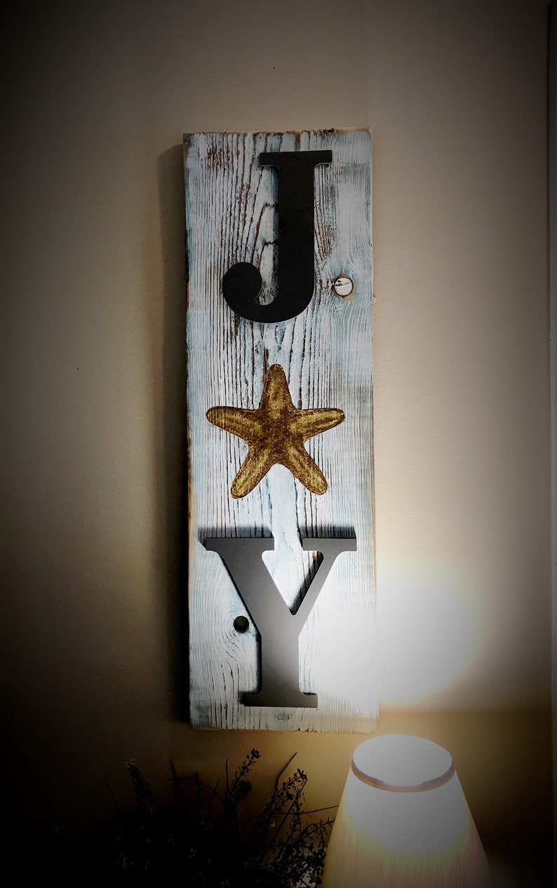 JOY Wall Hanging Etsy