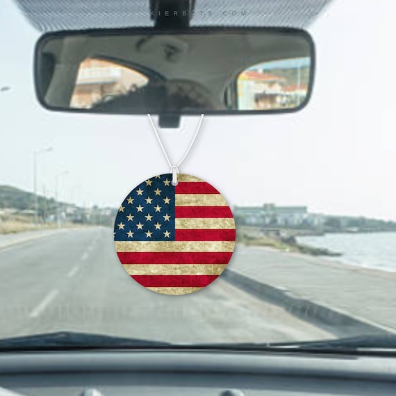 Distressed Flag Felt Freshie Distressed Flag Felt Freshie