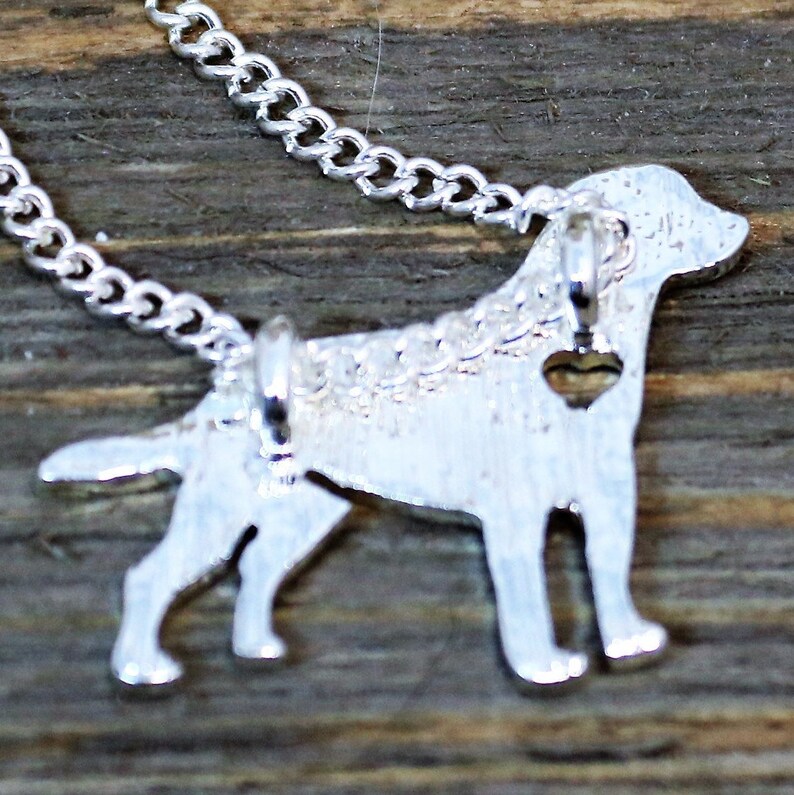 Lab Necklace Accessory Gift for Her Dog Mom Jewelry Silver Labrador Retriever Lover Necklace labrador Retriever Charm Pendant Necklace