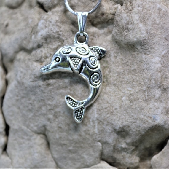 Lindos Llaveros De Acero Inoxidable Con Diseño De Delfín, Regalo De Animales Marinos, Decoración Para Mujeres, Bolsos, Dijes, Chapado En Plata