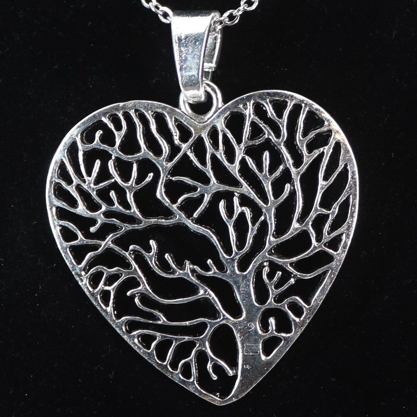 Long Tree of Life Pendant Necklace