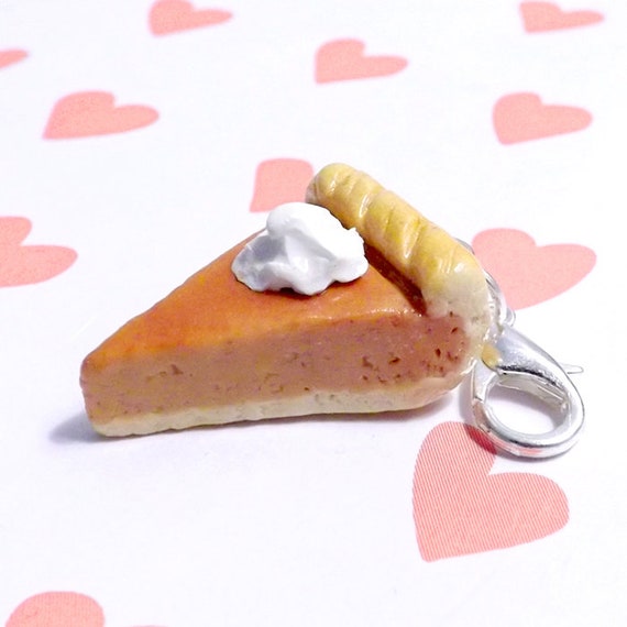 Pumpkin Pie for American Girl Dolls Polymer Clay Food