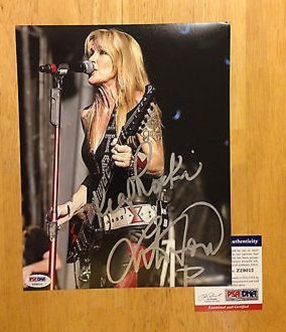 Lita Ford Signed 8x10 Photo PSA/DNA COA Picture The Runaways Kiss Me Deadly Auto 