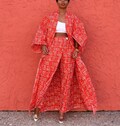 Set 2 pieces kimono and pants product logo