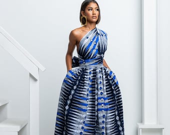Vestido Ankara infinito