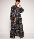 Long ankara kimono product logo