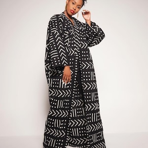 Długie kimono ankara