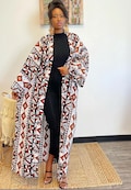 Long bogolan kimono product logo