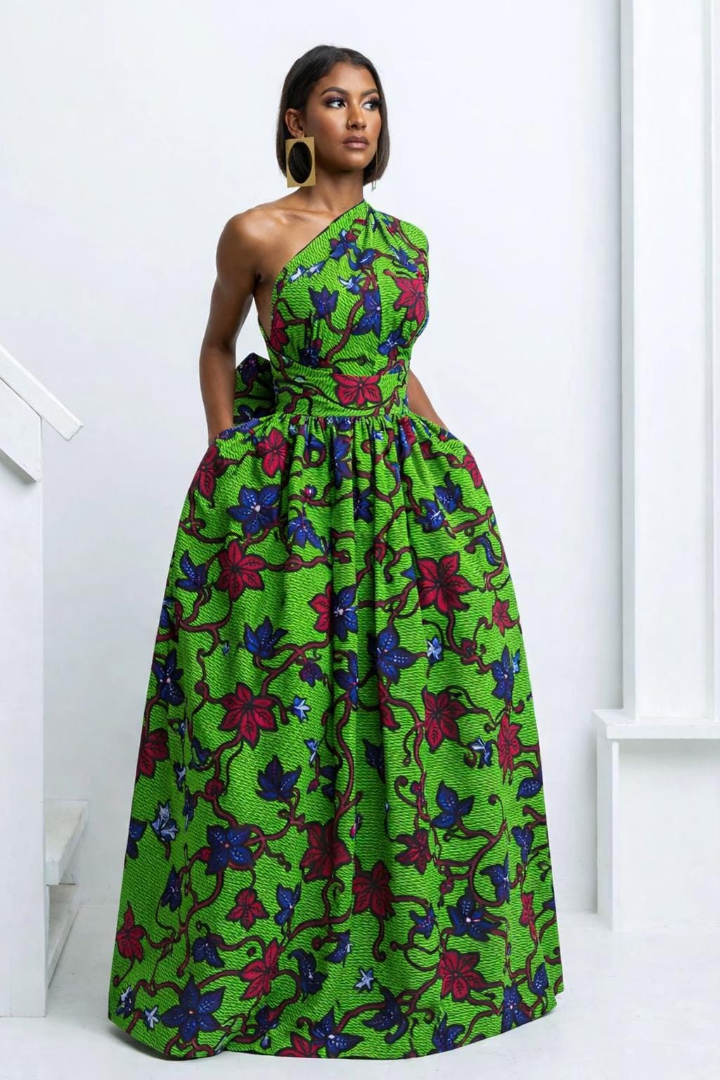 a-line holiday party dress Ready in this gorgeous @bella.barnett.official midi dress. Love the silhouette and details. This is the perfect holiday party dress! 🎉 It is perfect for every and any Color:lime punch