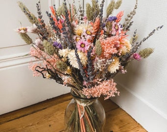 AVIGNON bunch, dried flower floral composition, decoration, country decor