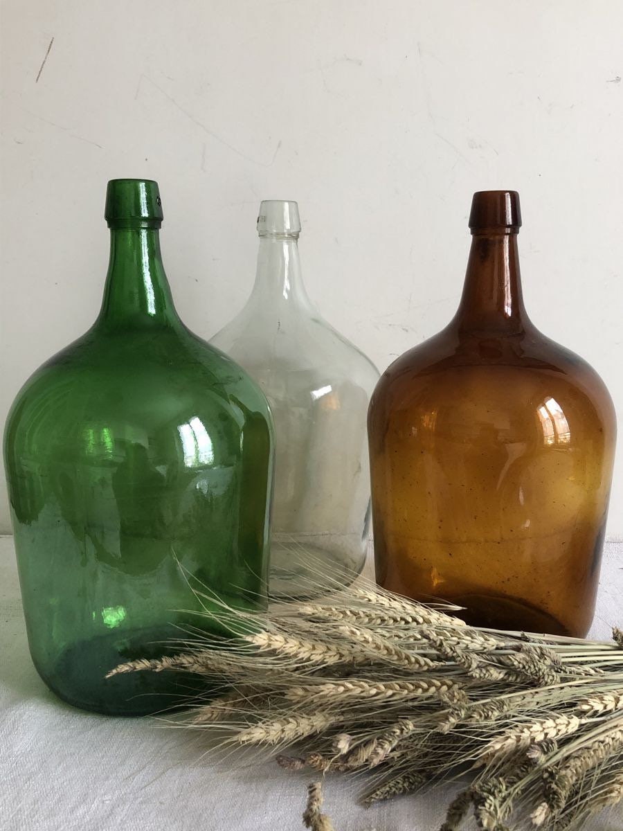 Trio Dame Jeanne 5L Coloris, Dame Jeanne Ancien 1960