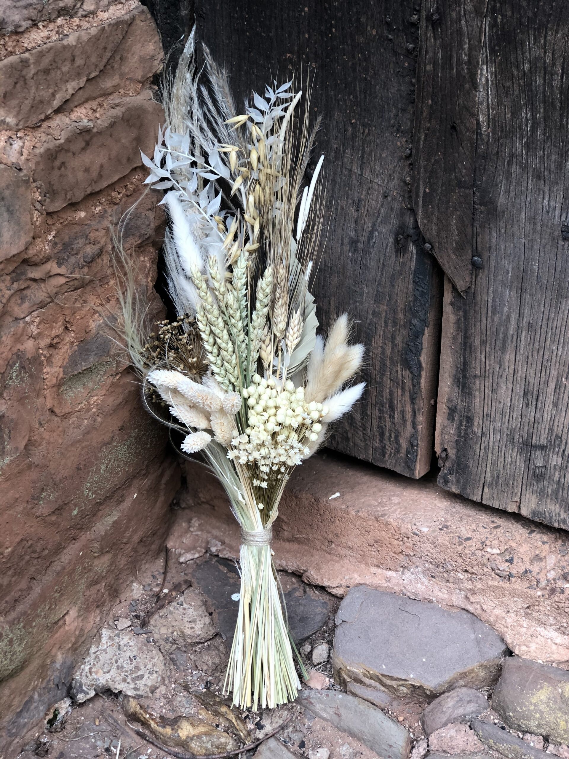 Grey Winter Rustic Bunch 120G, Composition Floral, Dried Bouquet, Vintage Bunch