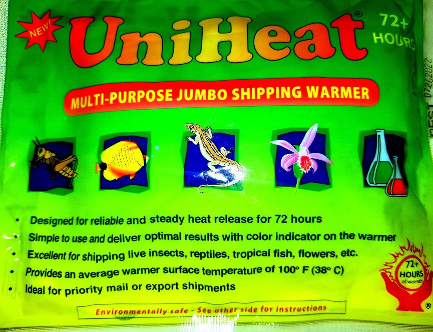 Heatpack Uniheat 72H - Multi Purpose Protecting Cold Weather