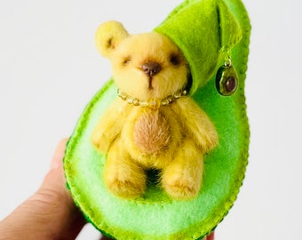 mini-teddybeer Avocado