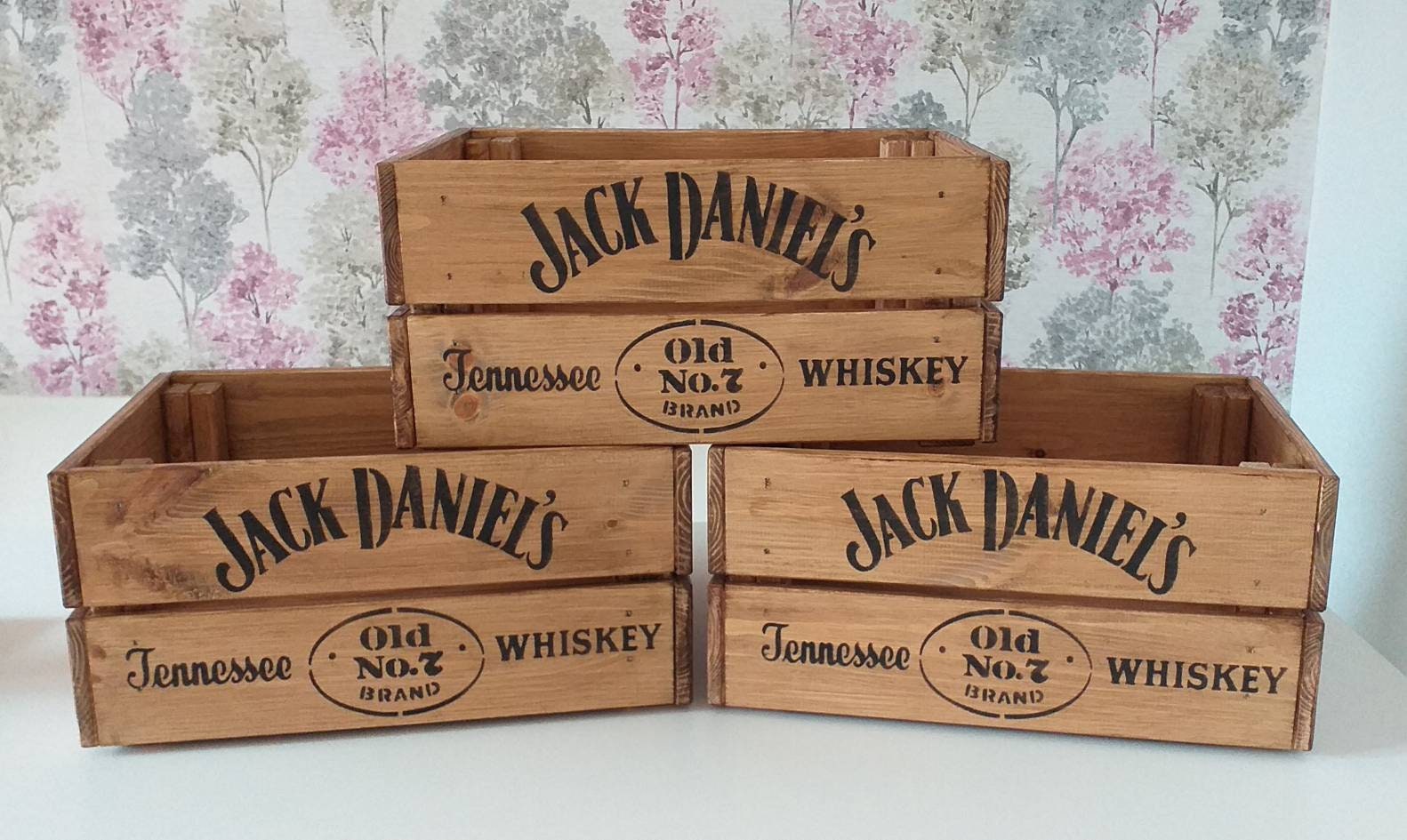 Макет коробки для Jack Daniels