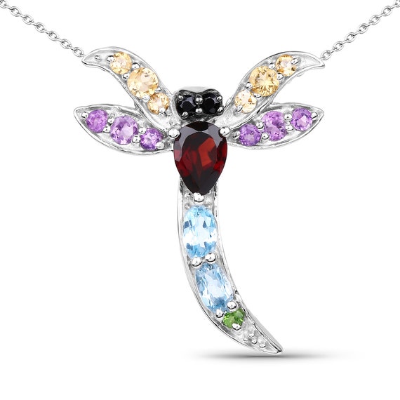 Dragonfly Gemstone Pendants Dragonfly Gemstone Pendants