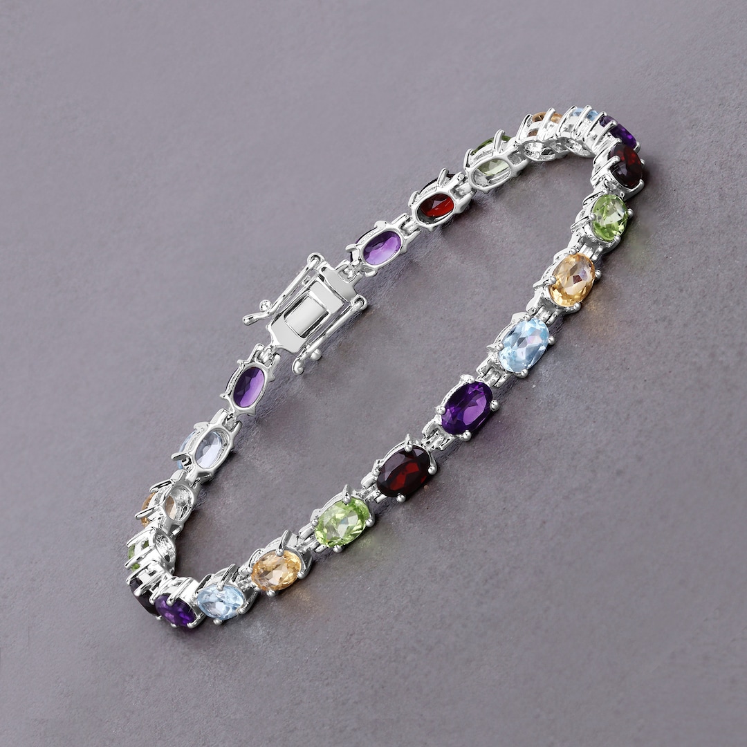 TUDOR STONE BRACELET IRIDESCENT MULTI-STONE main image 1