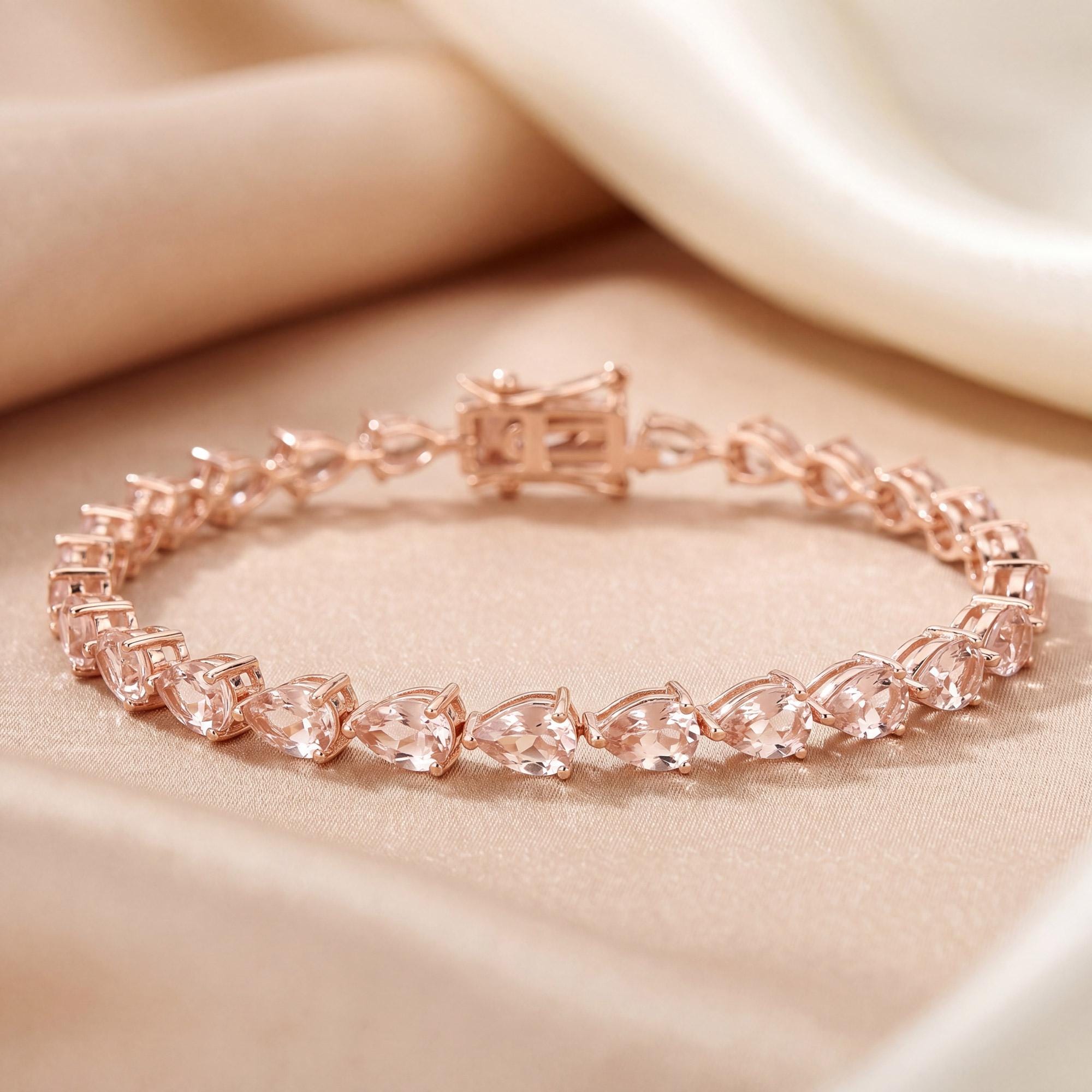 10k Gold Daisy Bracelet - Etsy