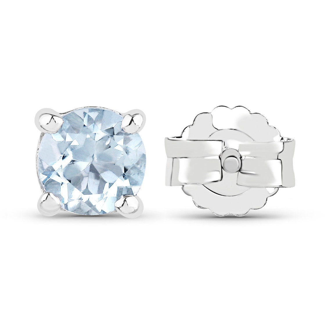 Midnight Aquamarine Earrings main image 0