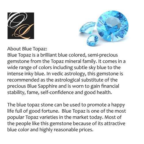 Swiss Blue Topaz Pendant, Natural Swiss shops Blue Topaz Round Filigree Pendant Necklace 925 Sterling Silver, December Birthstone Pendant, Topaz