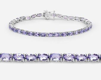 Details about Round Natural Blue Violet Tanzanite Gemstone 925 Sterling Silver Tennis Bracelet Details about Round Natural Blue Violet Tanzanite Gemstone 925 Sterling Silver Tennis Bracelet