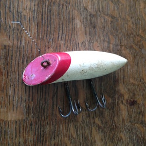 Vintage WOOD FISHING LURE