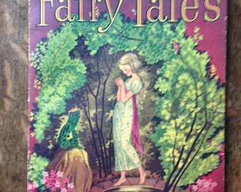 Vintage BOOK FAIRY TALES Soft Cover 40's