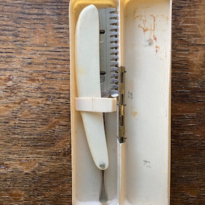 Vintage Straight razor Durham Duplex double edge