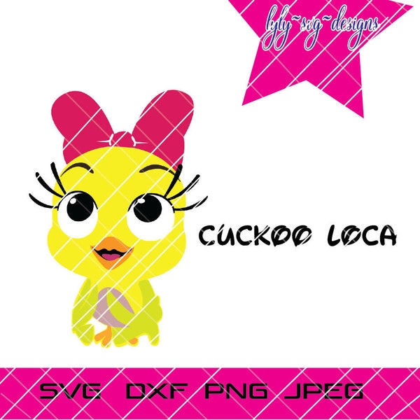 Cuckoo Loca -- Minnie Mouse Bow-tique DIY for cricut , Cameo ...etc in svg , dxf,png, jpg