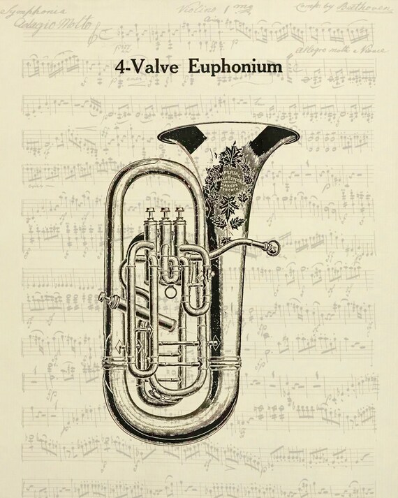 How To Draw A Tuba Instrument