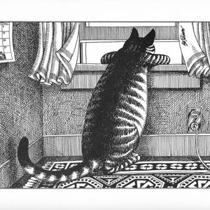 フィギュア クリバンキャット 3Dフィギュア ペン 4本セット B.Kliban