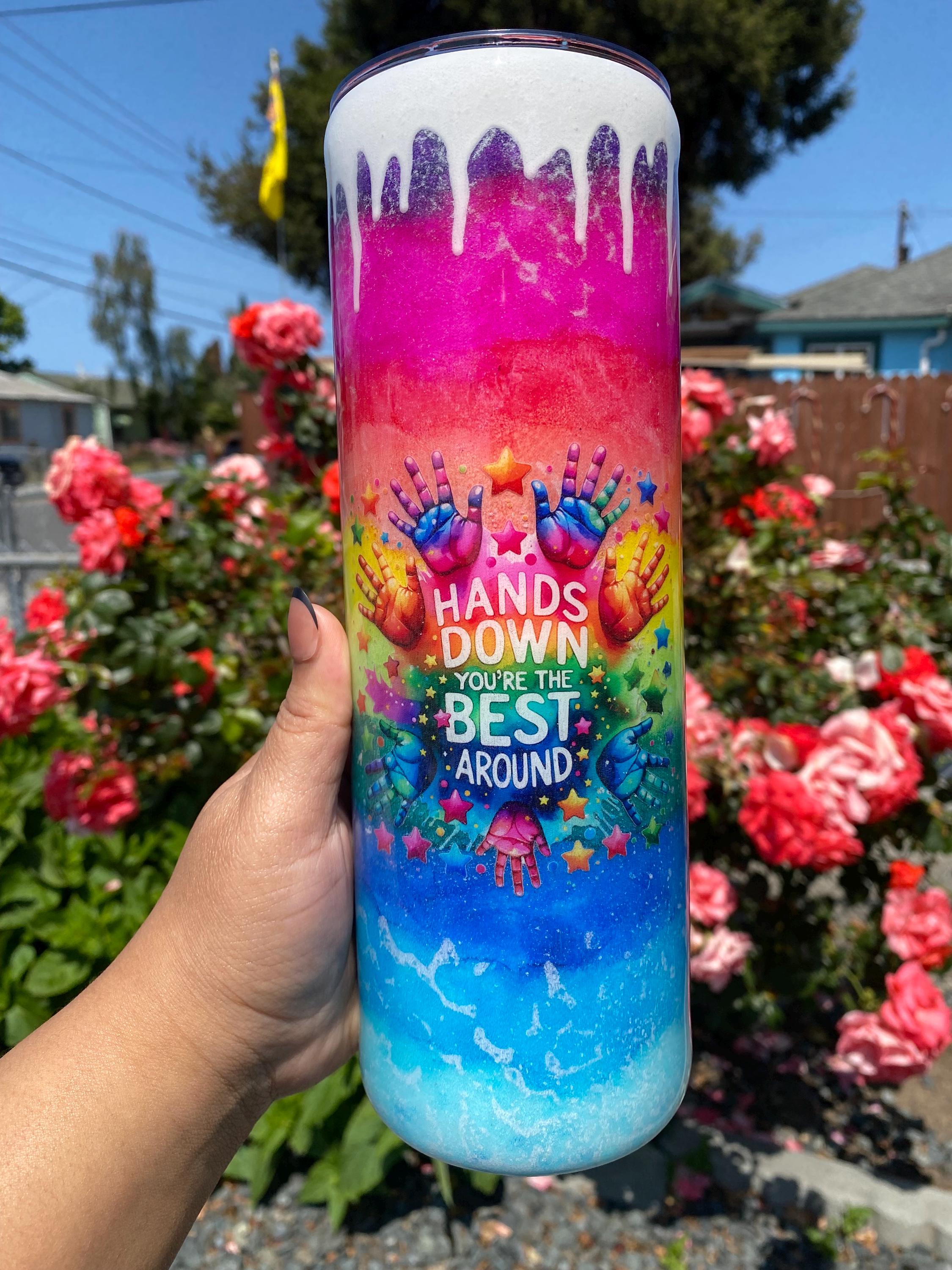Alcohol Ink Stainless Steel Tumbler, 30oz Skinny Tumbler - Etsy