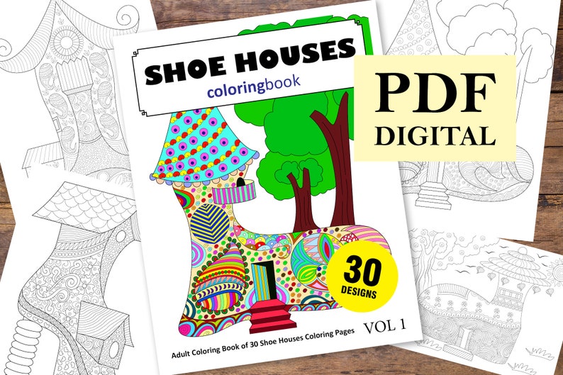 80 Houses Coloring Book Pdf HD
